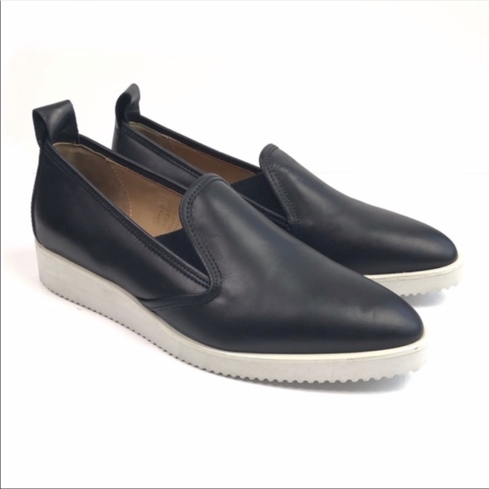 Everlane Black Slip-On Sneakers